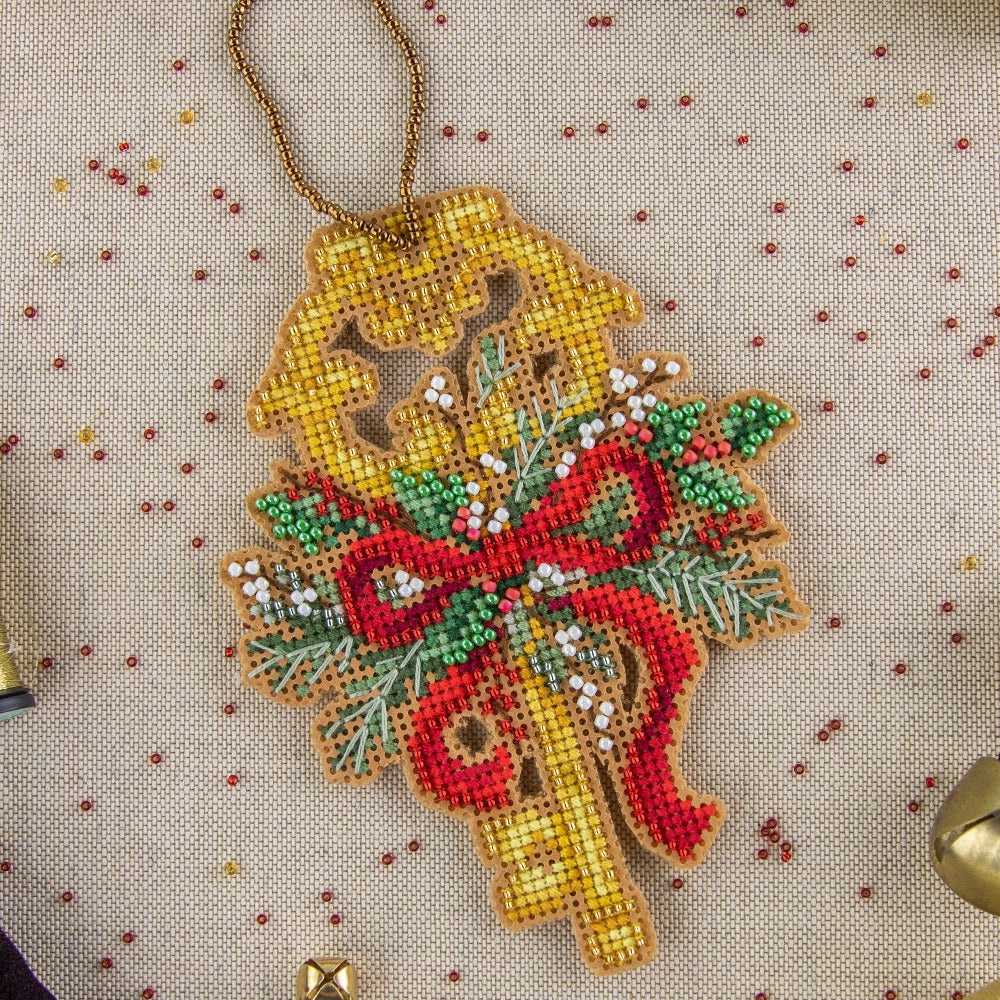 Mill Hill MH19-2113 Winter Key Counted Cross Stitch Kit