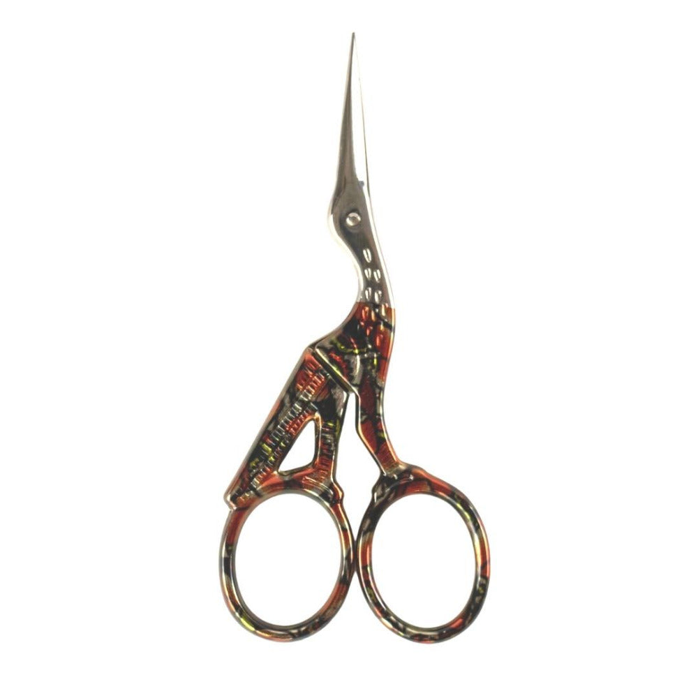 Premax Stork Scissor 3-1/2 Inch/8.89cm Autumn Orange Brown.jpg