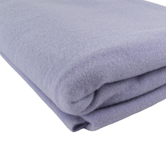 Pure Merino Wool Cot Size Blanket Mauve