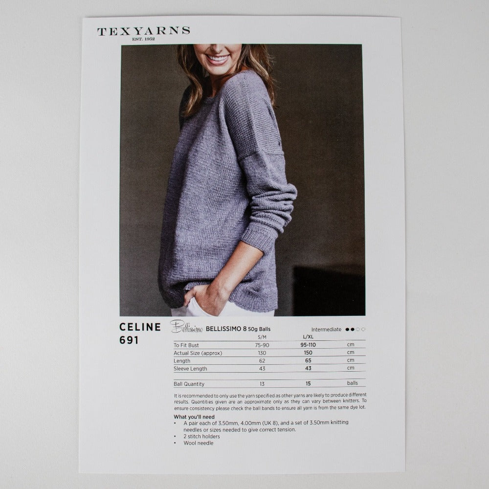 TX 691 Celine Women's Relaxed Fit Jumper