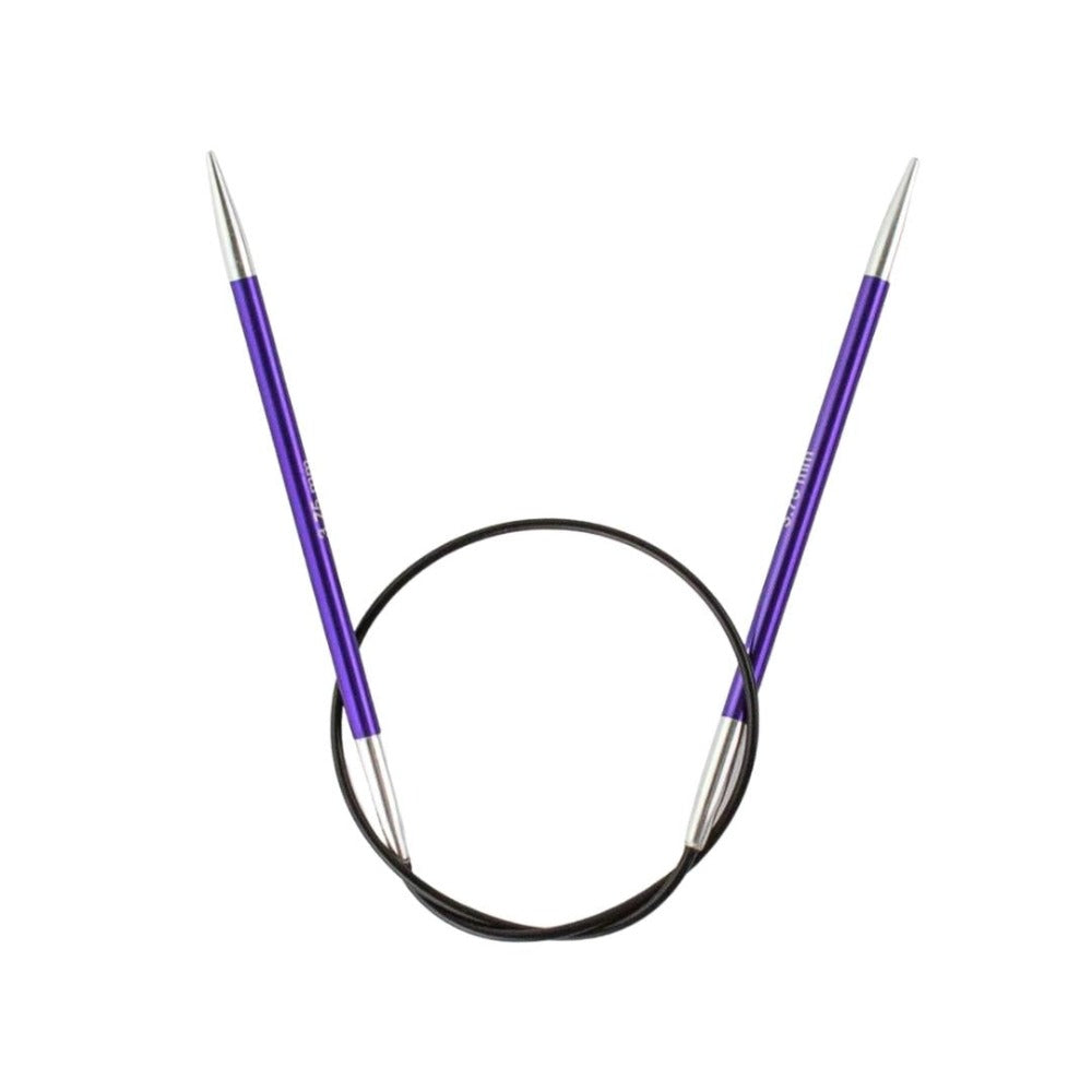 KnitPro Zing Fixed Circular Knitting Needle 3.75mm/40cm