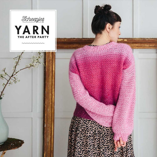 Scheepjes Yarn The After Party 144 "Sorbet Sweater" Crochet Pattern