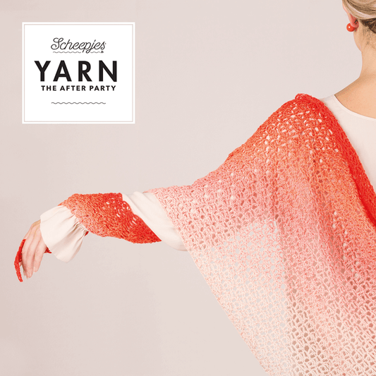 Scheepjes Yarn The After Party 15 "Dream Catcher Shawl" Crochet Pattern