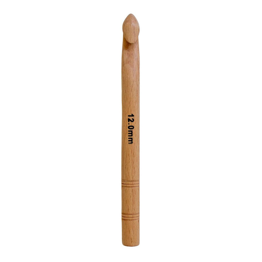 12.0mm KnitPro Basix Beechwood Crochet Hooks
