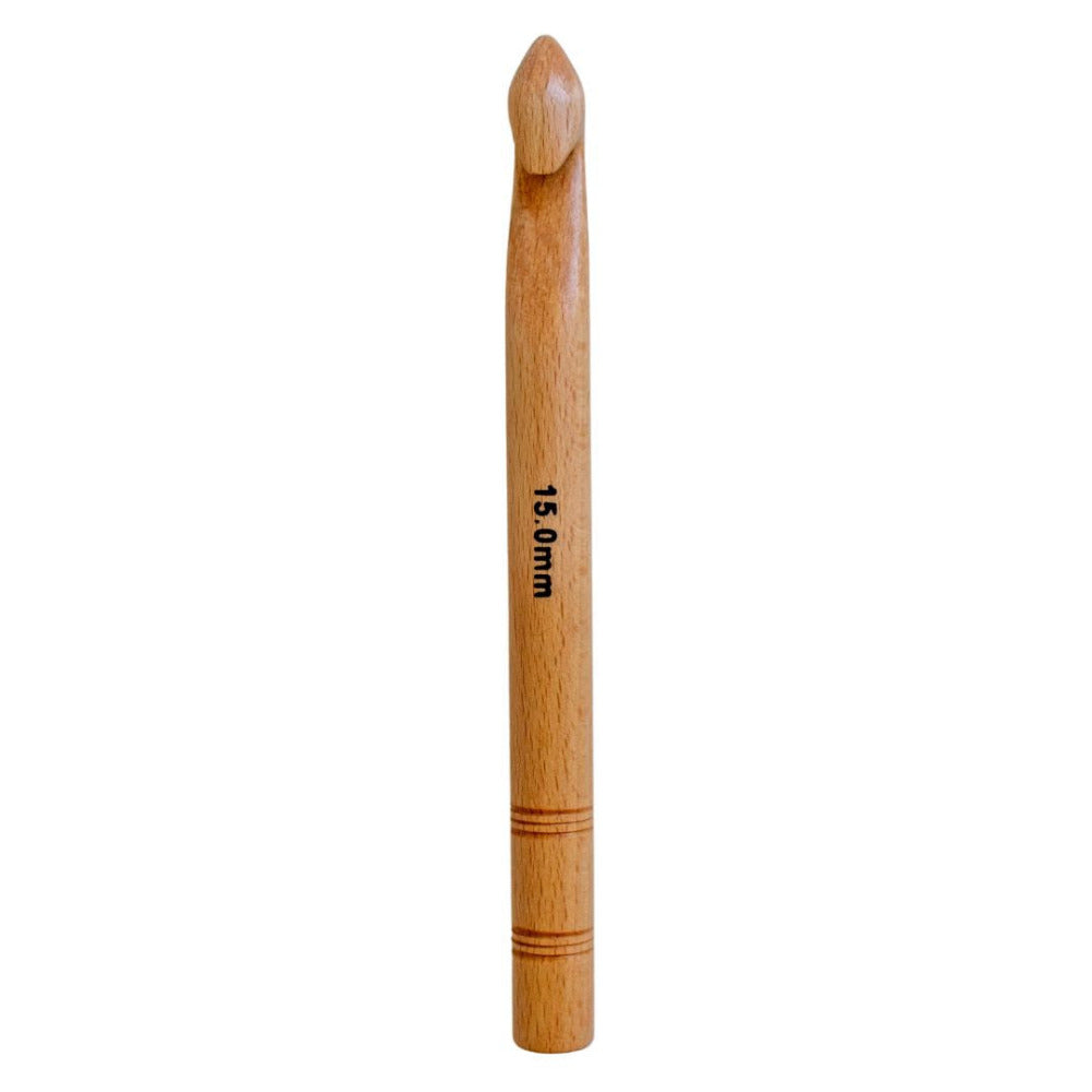 15.0mm KnitPro Basix Beechwood Crochet Hooks