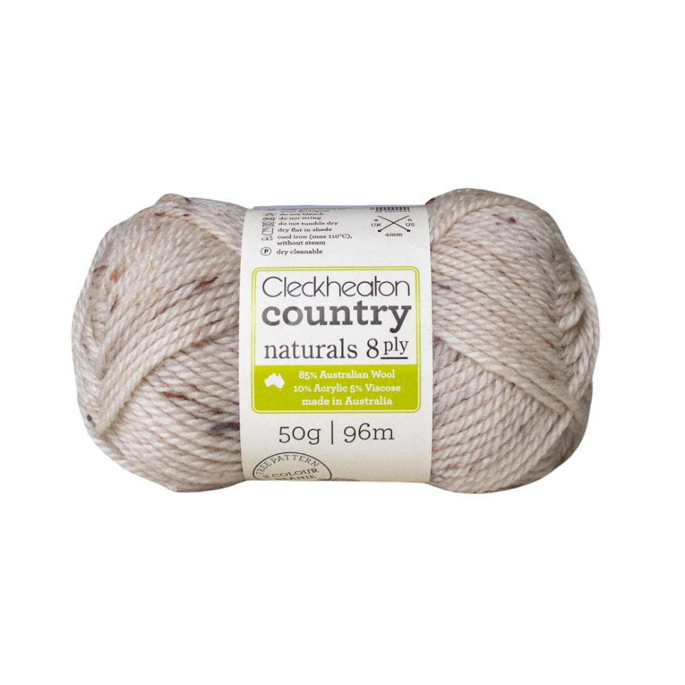 Cleckheaton Country Naturals 8 Ply 1805 Natural
