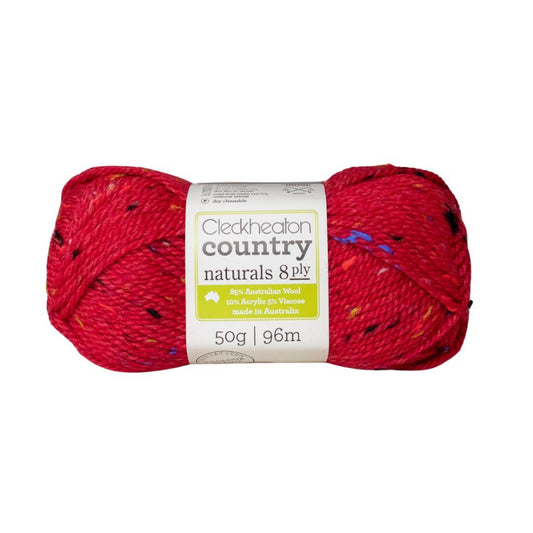 Cleckheaton Country Naturals 8 Ply 1912 Ox Blood