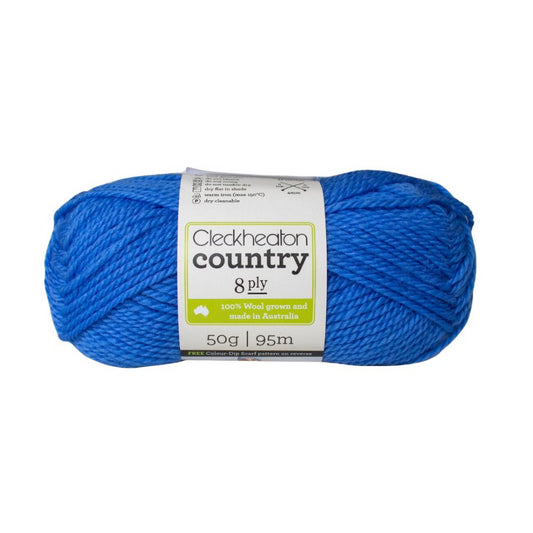 Cleckheaton Country 8 Ply 2344 Periwinkle