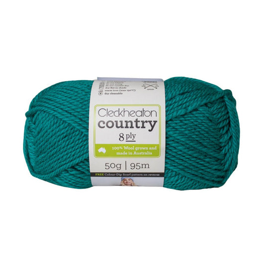 Cleckheaton Country 8 Ply 2366 Sea Green