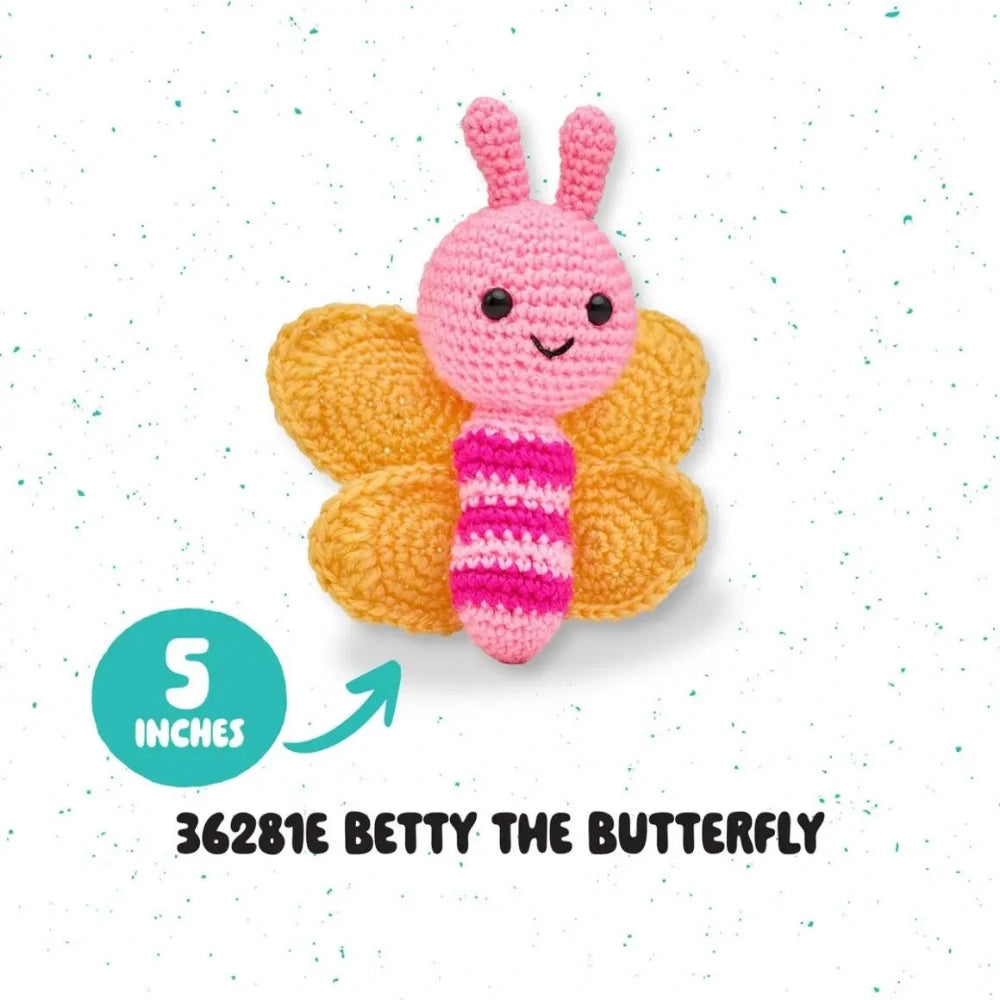 Bucilla Amigurumi Crochet Kit "Betty the Butterfly"