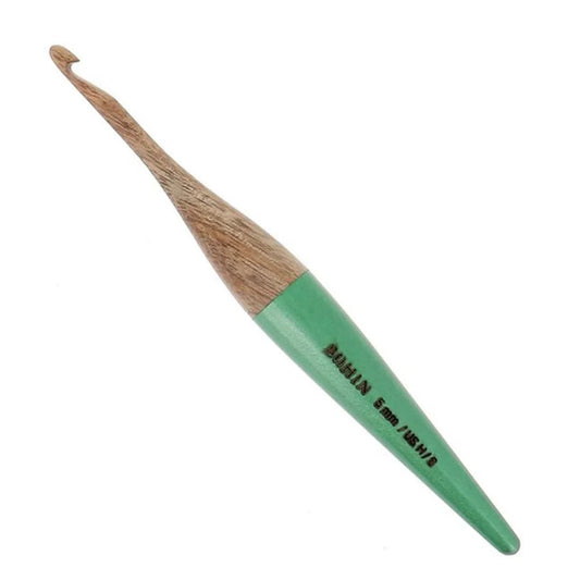 Bohin Mango Wood Crochet Hook 5.0mm
