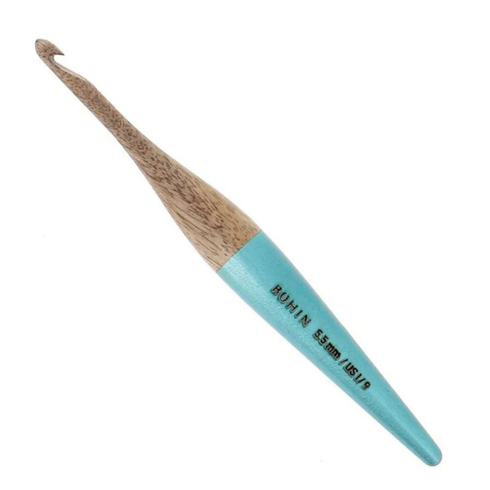 Bohin Mango Wood Crochet Hook 5.50mm