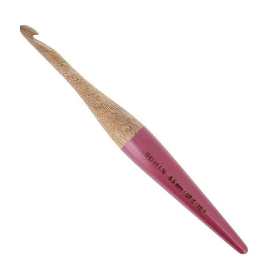 Bohin Mango Wood Crochet Hook 6.5mm