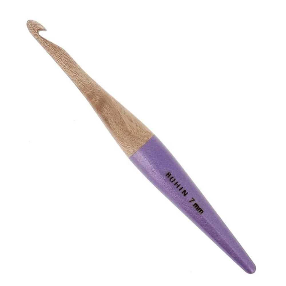 Bohin Mango Wood Crochet Hook 7.0mm