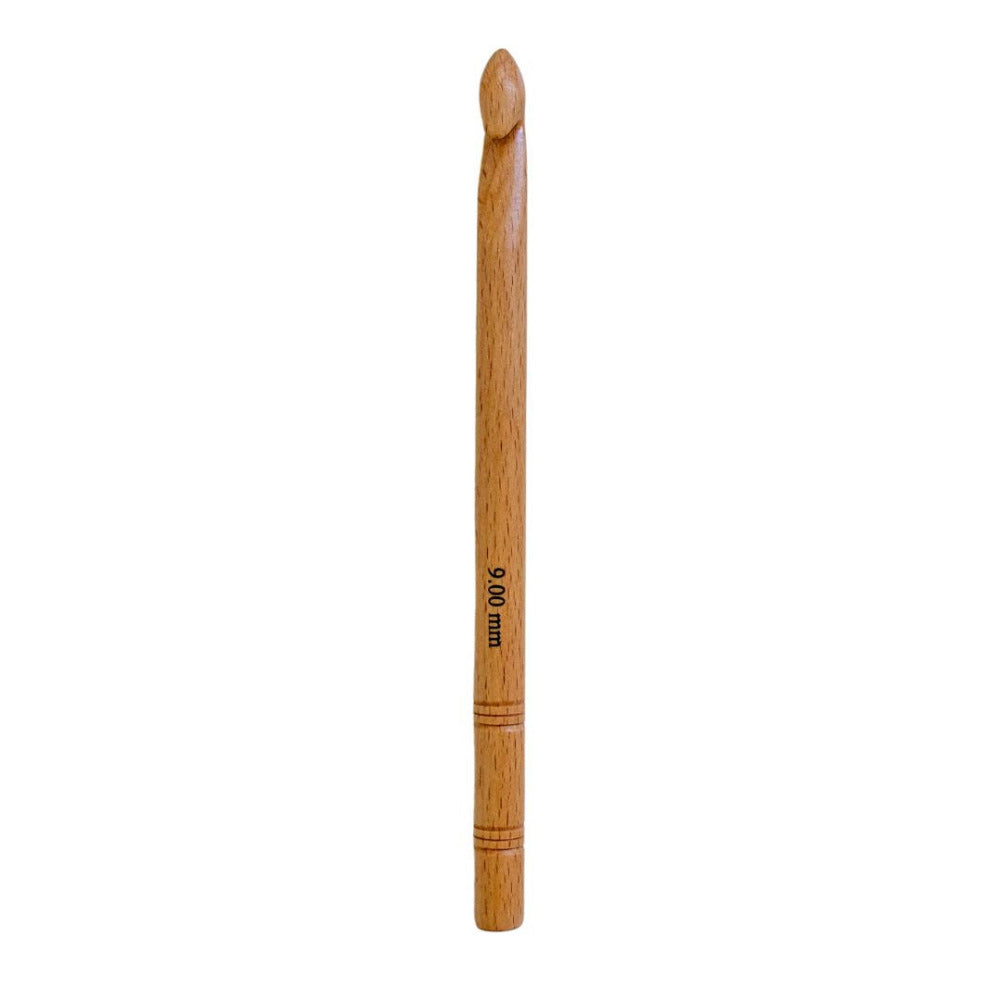 9.0mm KnitPro Basix Beechwood Crochet Hooks
