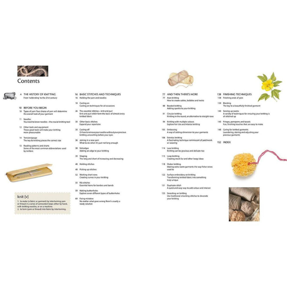 A-Z of Knitting - The Ultimate Resource for Beginners and Experienced Knitters by Inspirations 