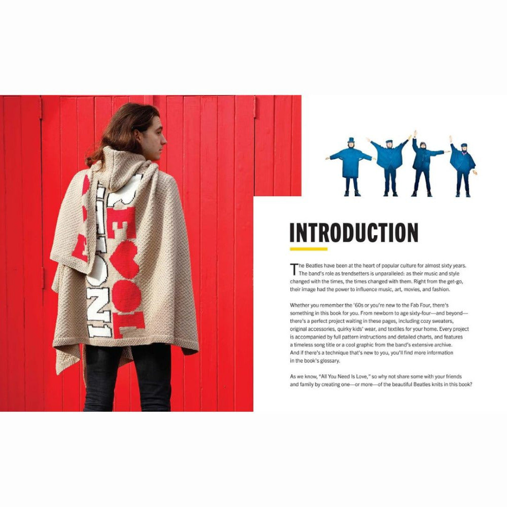 All You Knit Is Love - The Official Beatles Knitting Book, by Caroline Smith