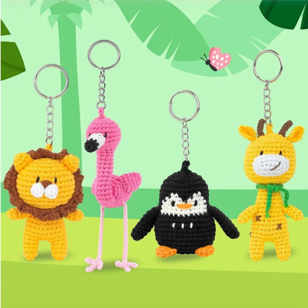 Anchor Mini Amigurumi Crochet Keyring Kit 