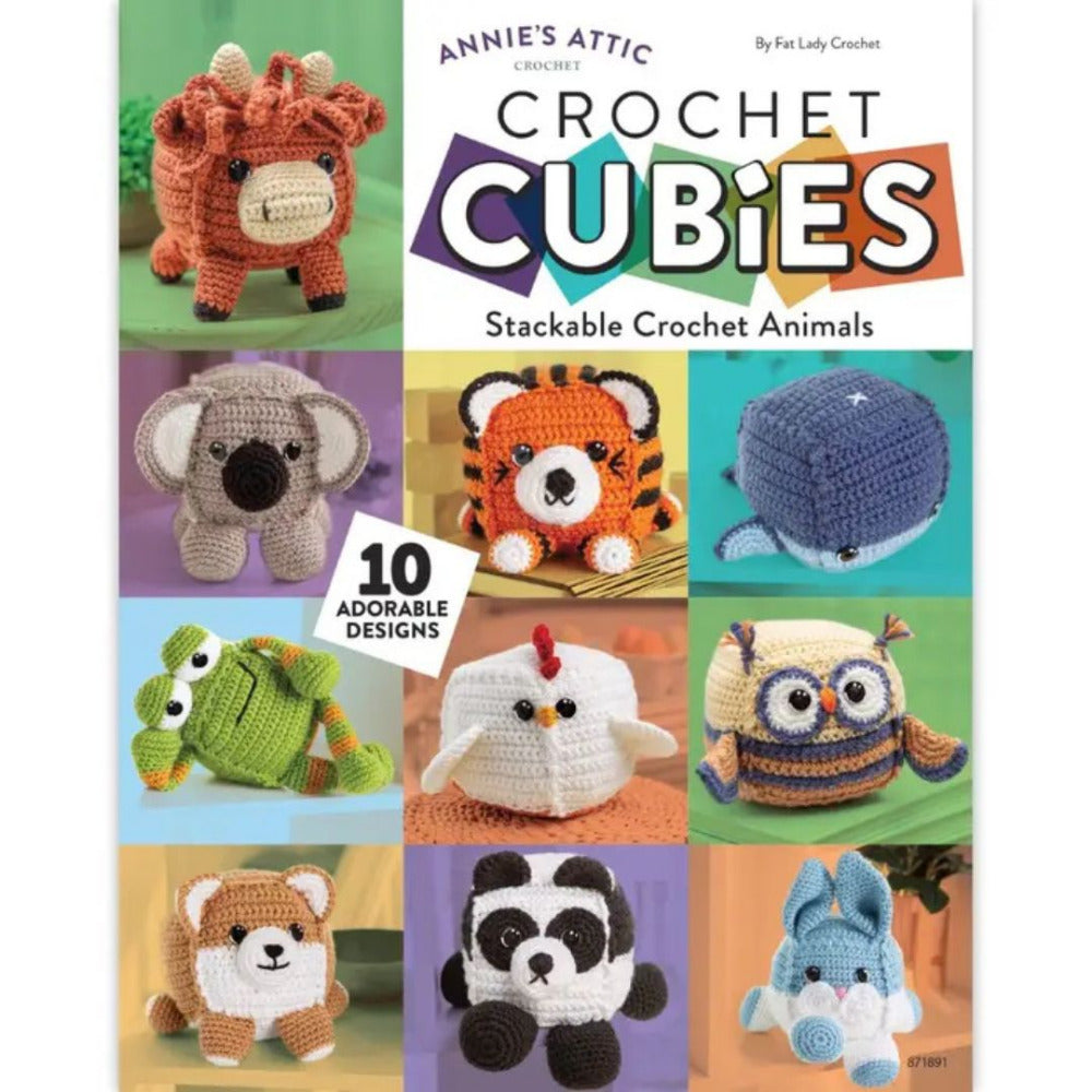 Annie's Attic Crochet Cubies: Stackable Crochet Animals