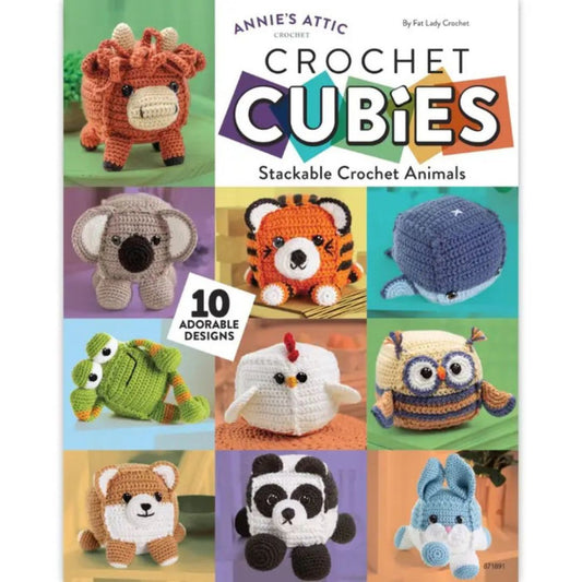 Annie's Attic Crochet Cubies: Stackable Crochet Animals