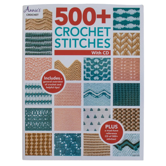 500 + Crochet Stitches with CD