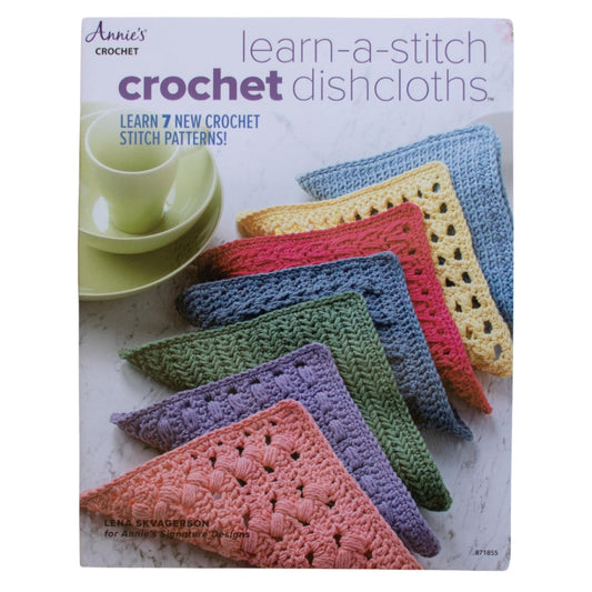 Learn-A-Stitch Crochet Dishcloths