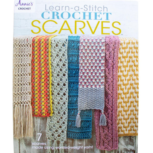 Learn a Stitch Crochet Scarves