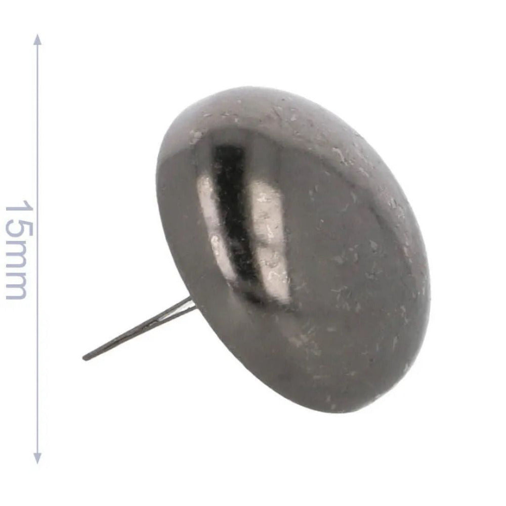 Bag Feet/Studs 15mm Antique Nickel