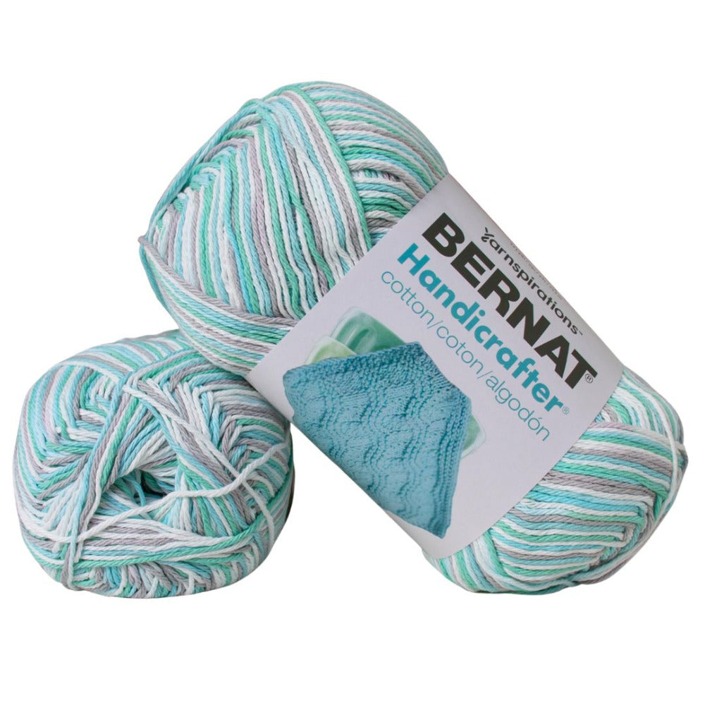 Bernat Handicrafter Cotton Ombres Quiet Sea