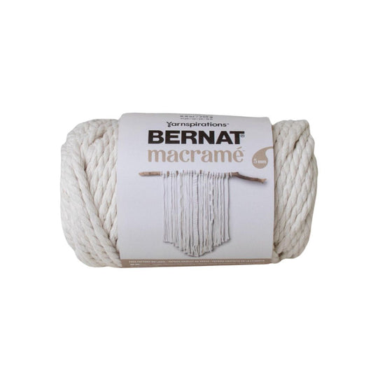 Bernat Macramé Yarn Natural 66001