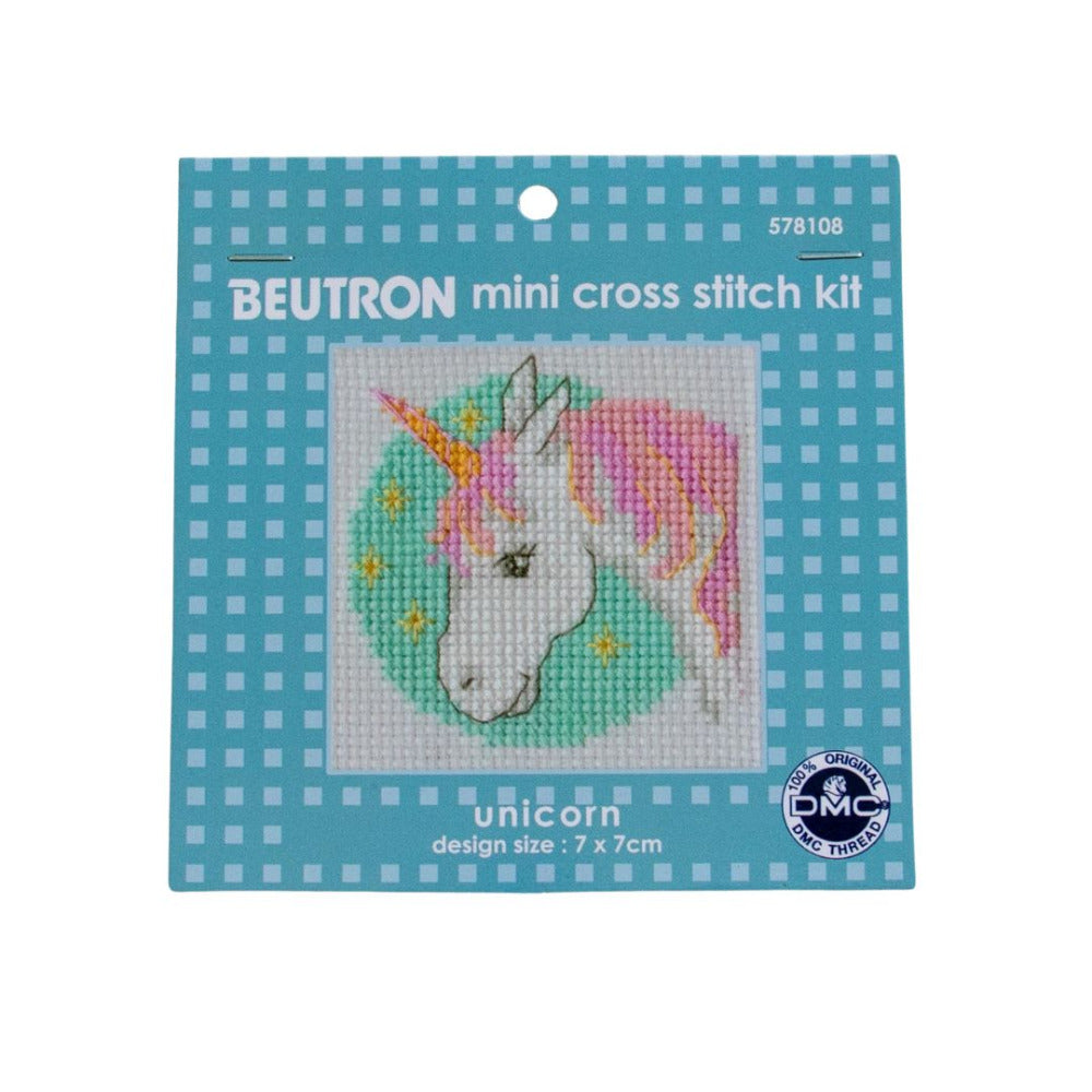 Beutron Unicorn Mini Counted Cross Stitch Kit