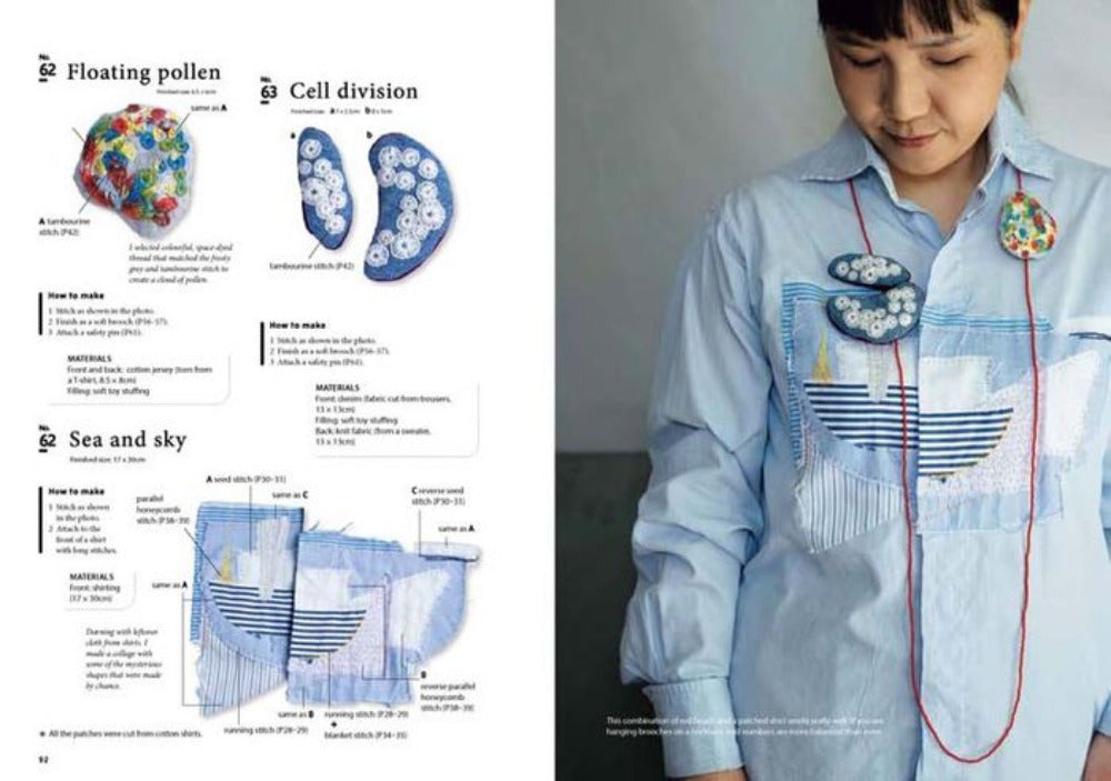 Beyond Darning, Creative Mending Techniques by Hikaru Noguchi