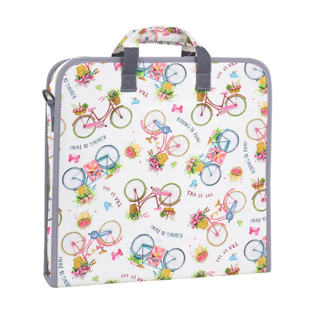 Bicycle Blooms Sewing and Embroidery Storage Case