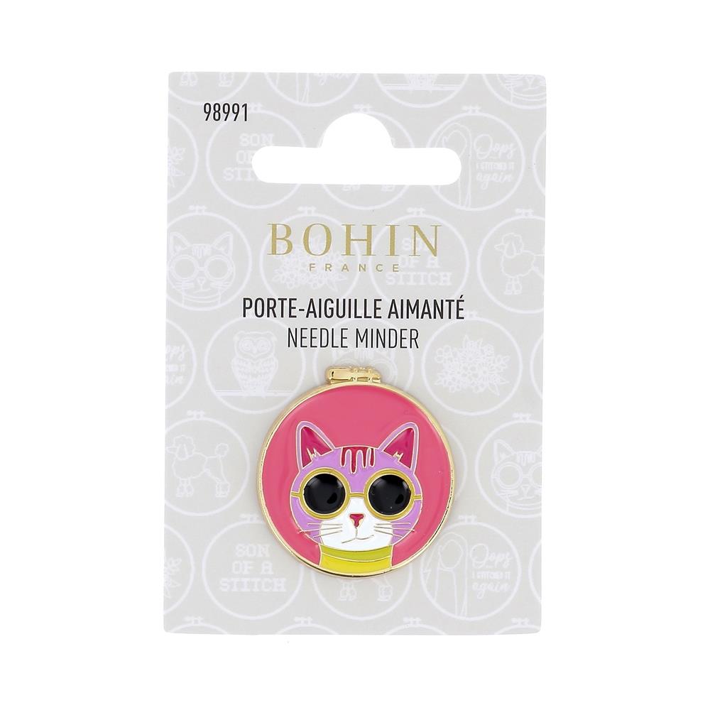 Bohin Cool Cat Magnetic Needle Minder Packaging