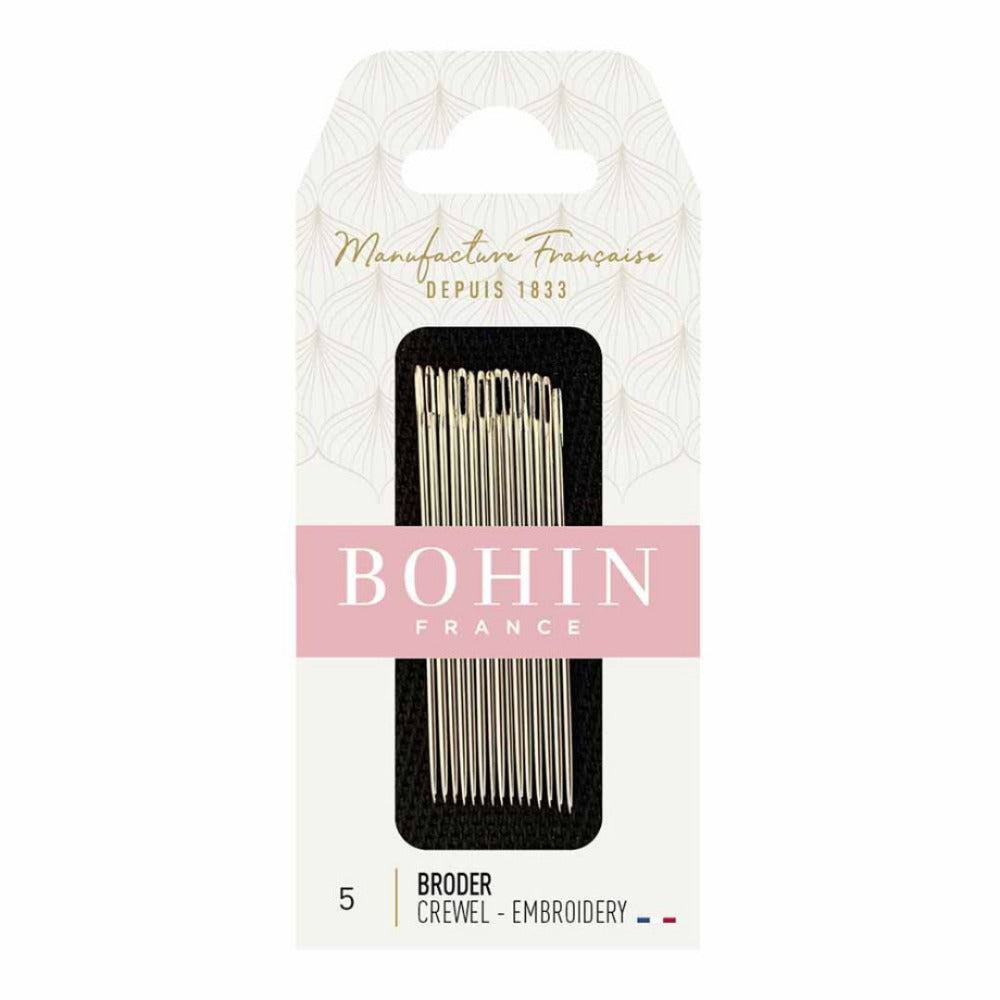 Bohin Crewel Needles Sizes 5-10
