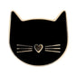 Bohin Black Cat Face Magnetic Needle Minder