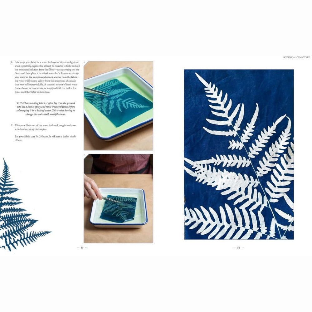 Botanical Cyanotype - A Guide to the Art of Sun Printing, by Sarah Bourne Rafferty