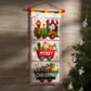 Jolly Trolley Wall Hanging Felt Applique Kit