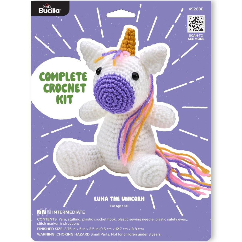 Bucilla Amigurumi Crochet Kit "Luna the Unicorn"