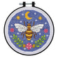 Bucilla Mindful Stitching Expressive Bee Counted Cross Stitch Kit