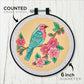 Bucilla Mindful Stitching Calming Bird Counted Cross Stitch Kit