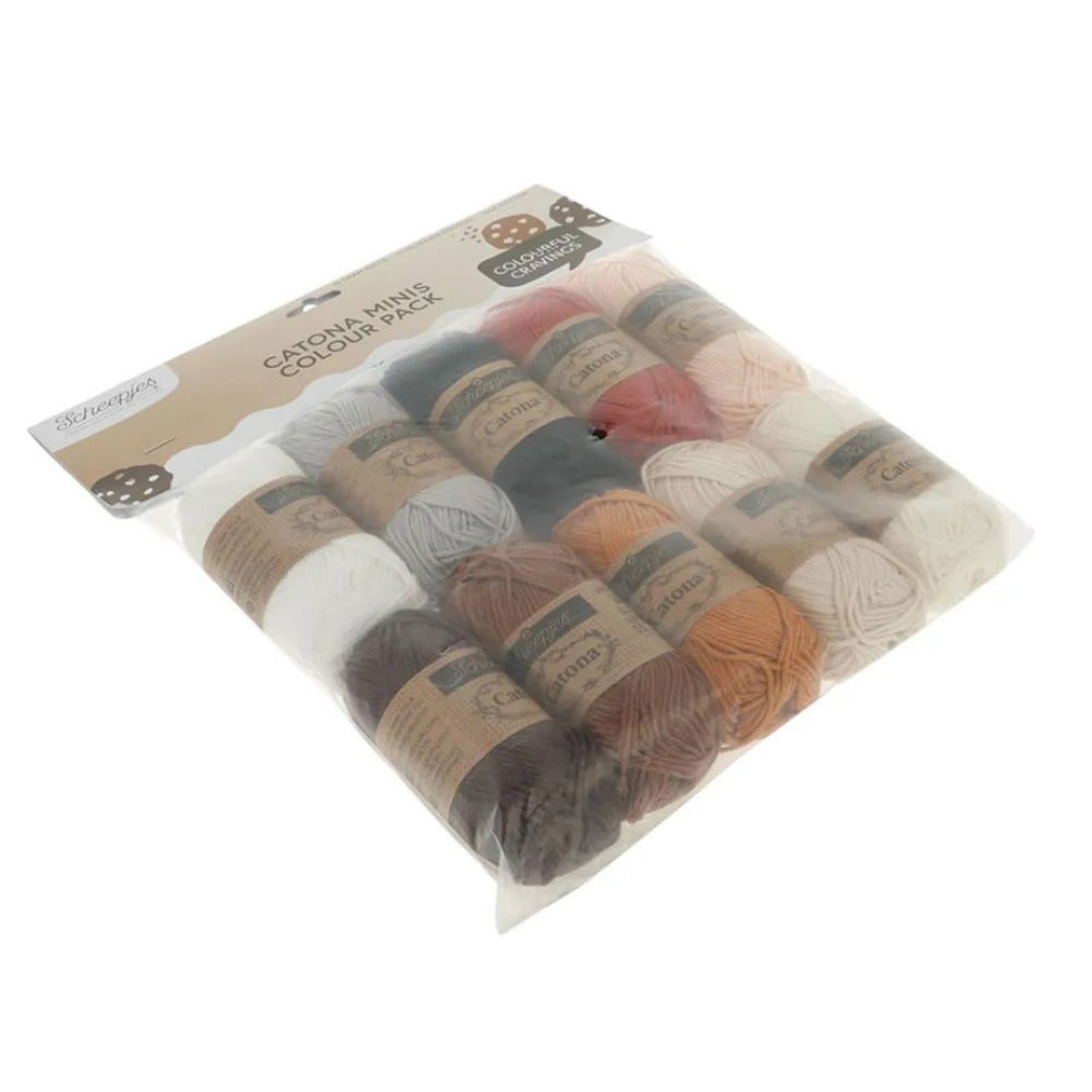 Scheepjes Catona Minis Colour Pack Cookies