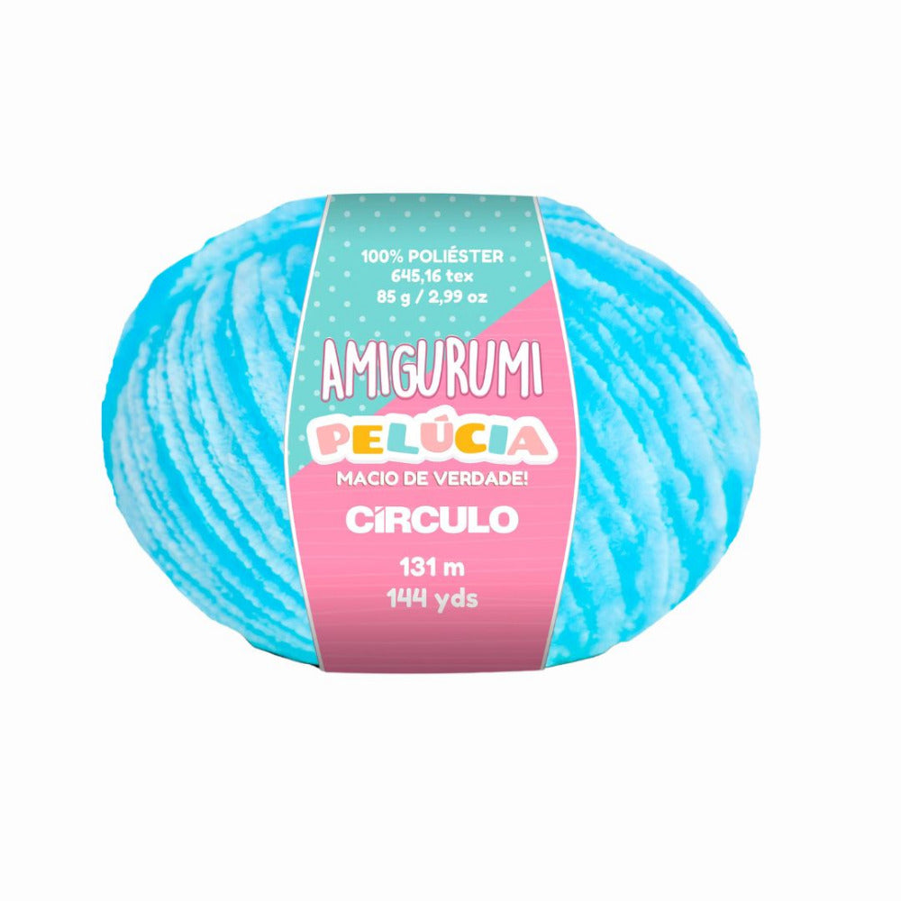 Circulo Amigurumi Pelúcia 2194 Turquoise