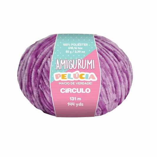 Circulo Amigurumi Pelúcia 6614 Alfazema
