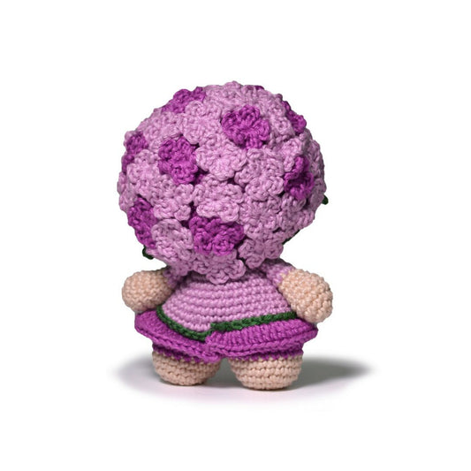 Circulo Amigurumi Kit "Too Cute" Violet back