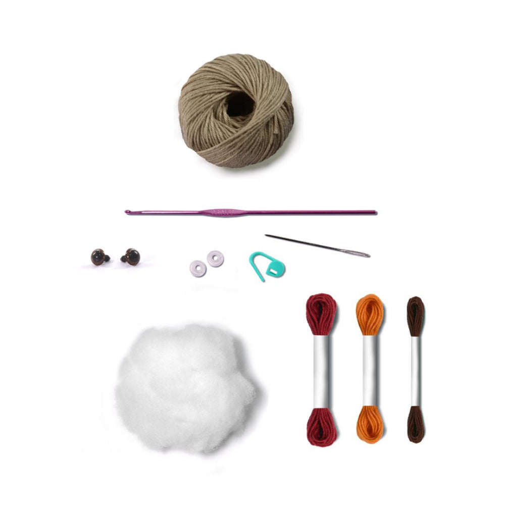 Circulo Amigurumi Kit "Baby Farm" Hen
