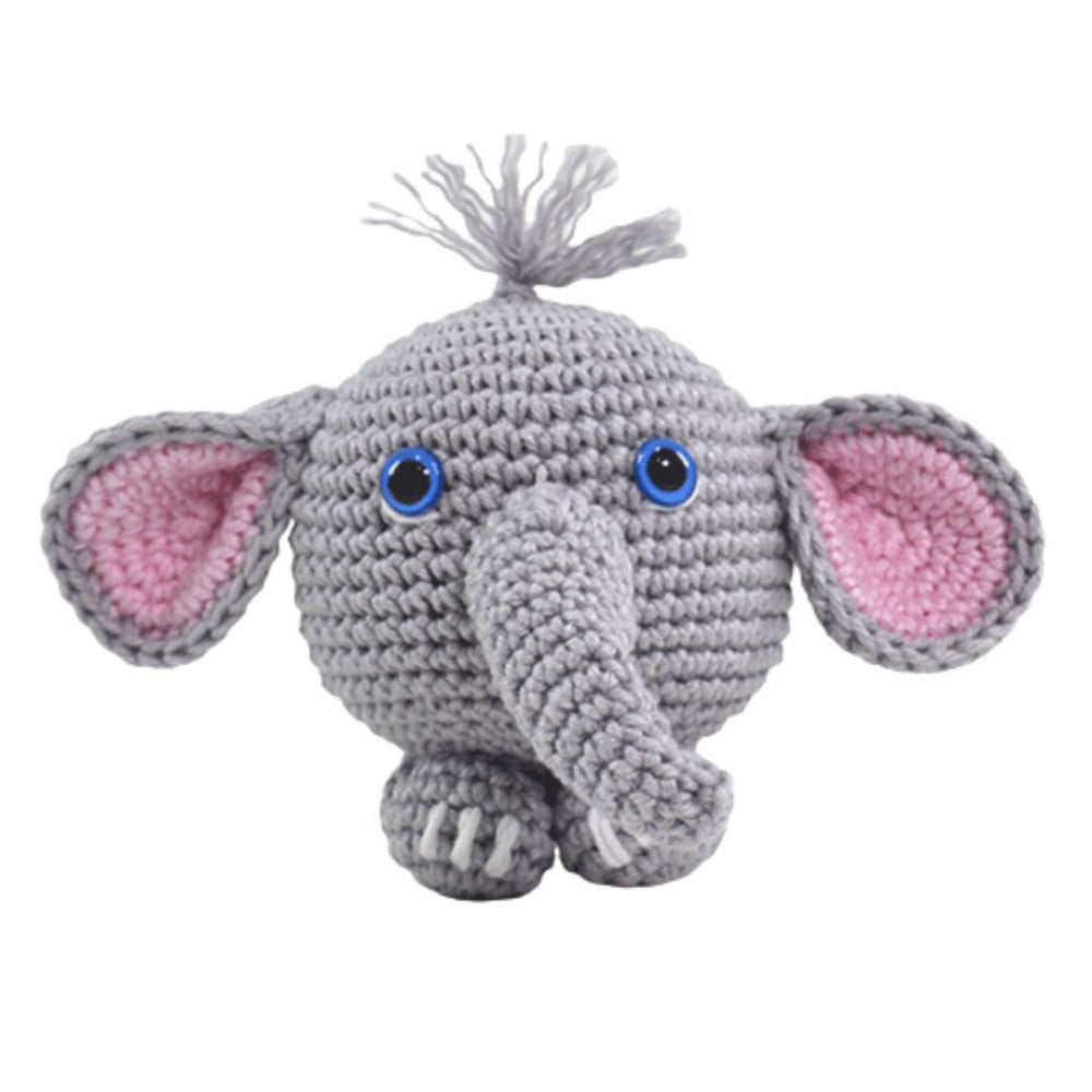 Circulo Amigurumi Kit "Round Animal Collection" Jumbo the Wise Elephant