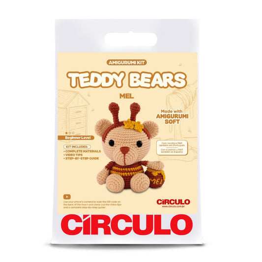 Circulo Amigurumi Kit Teddy Bears Collection - Mel