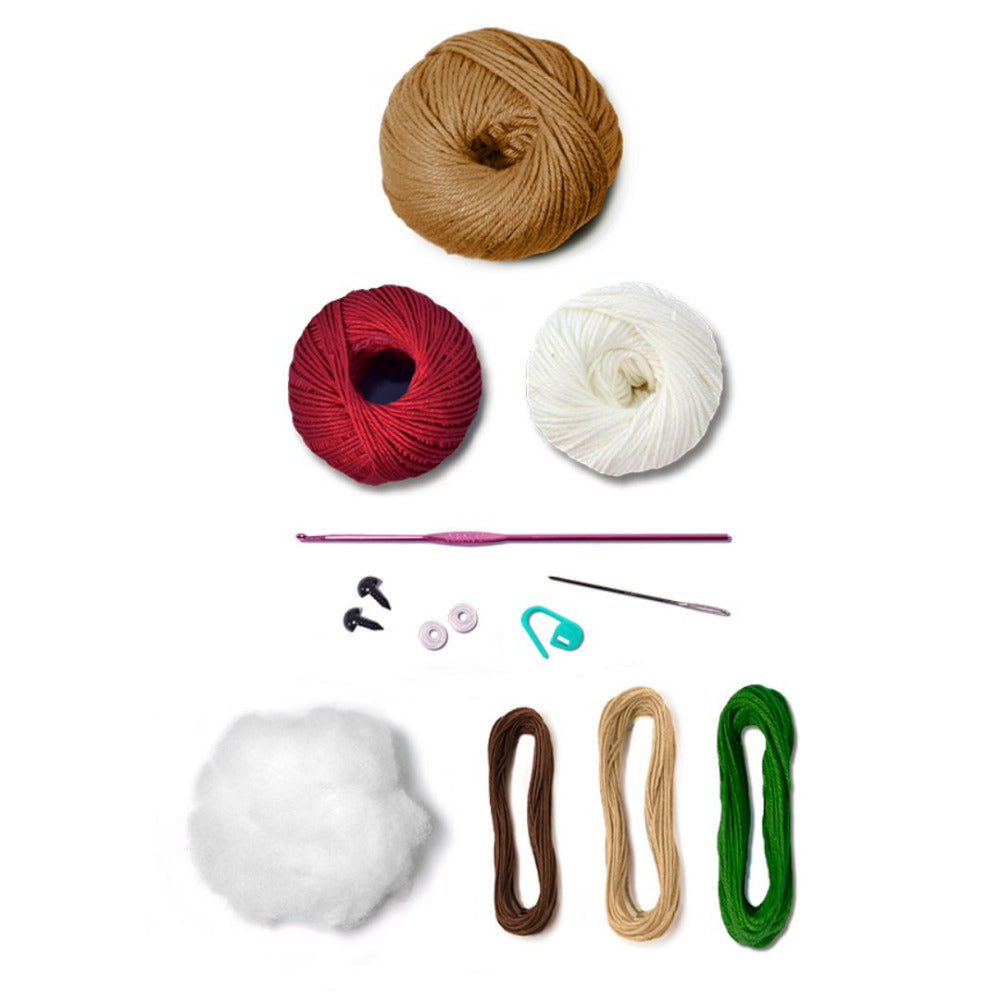 Circulo Amigurumi Kit "Christmas Collection" Rubi the Christmas Star