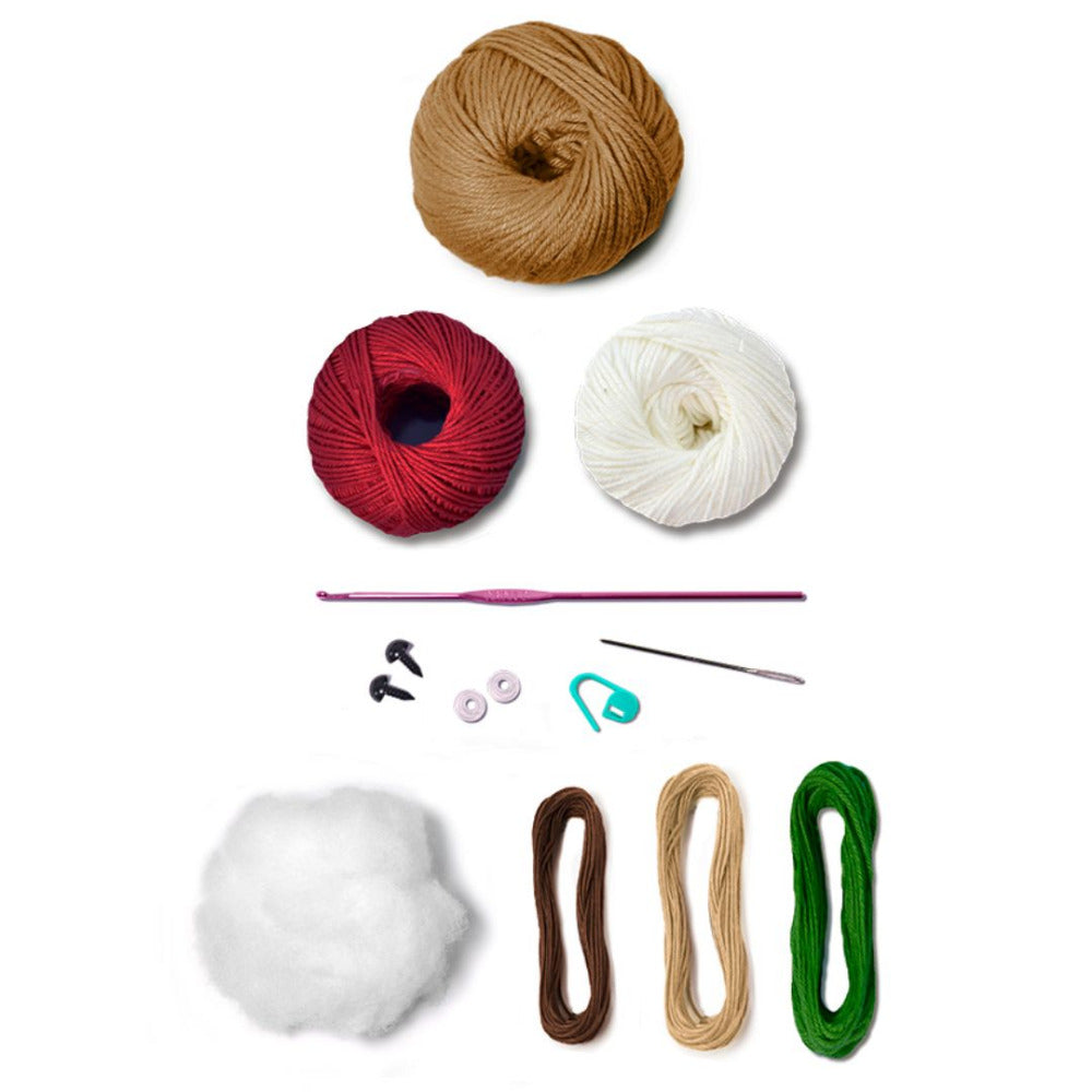 Circulo Amigurumi Kit "Toni the Bear of Joy"